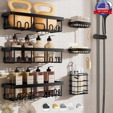 Organizador de ducha, organizador de ducha para ba o, estantes de ducha negros