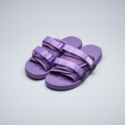 purple suicoke sliders