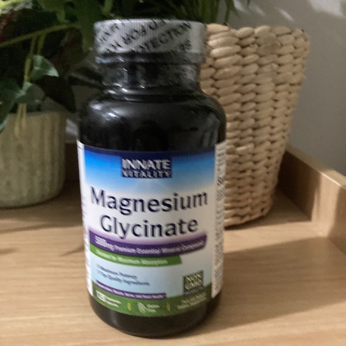 Innate Vitality Magnesium Glycinate 500mg 120 Veggie Caps EXP 02/25