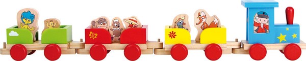 Eisenbahn Unser SandmäNnchen - 1176 Legler Holzspielzeug Lokomotive Holz Kinder-image