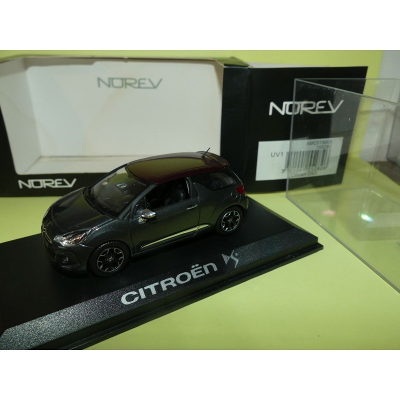 CITROEN DS3 gris mat Norev 1 43 CITROEN CITROEN CITROEN DS3 gris mat Norev 1 43 23361e