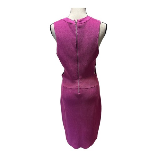 Endless Rose Womens Side Cut-out Bodycon Knit Dress Magenta Sleeveless L NWT - Picture 7 of 14