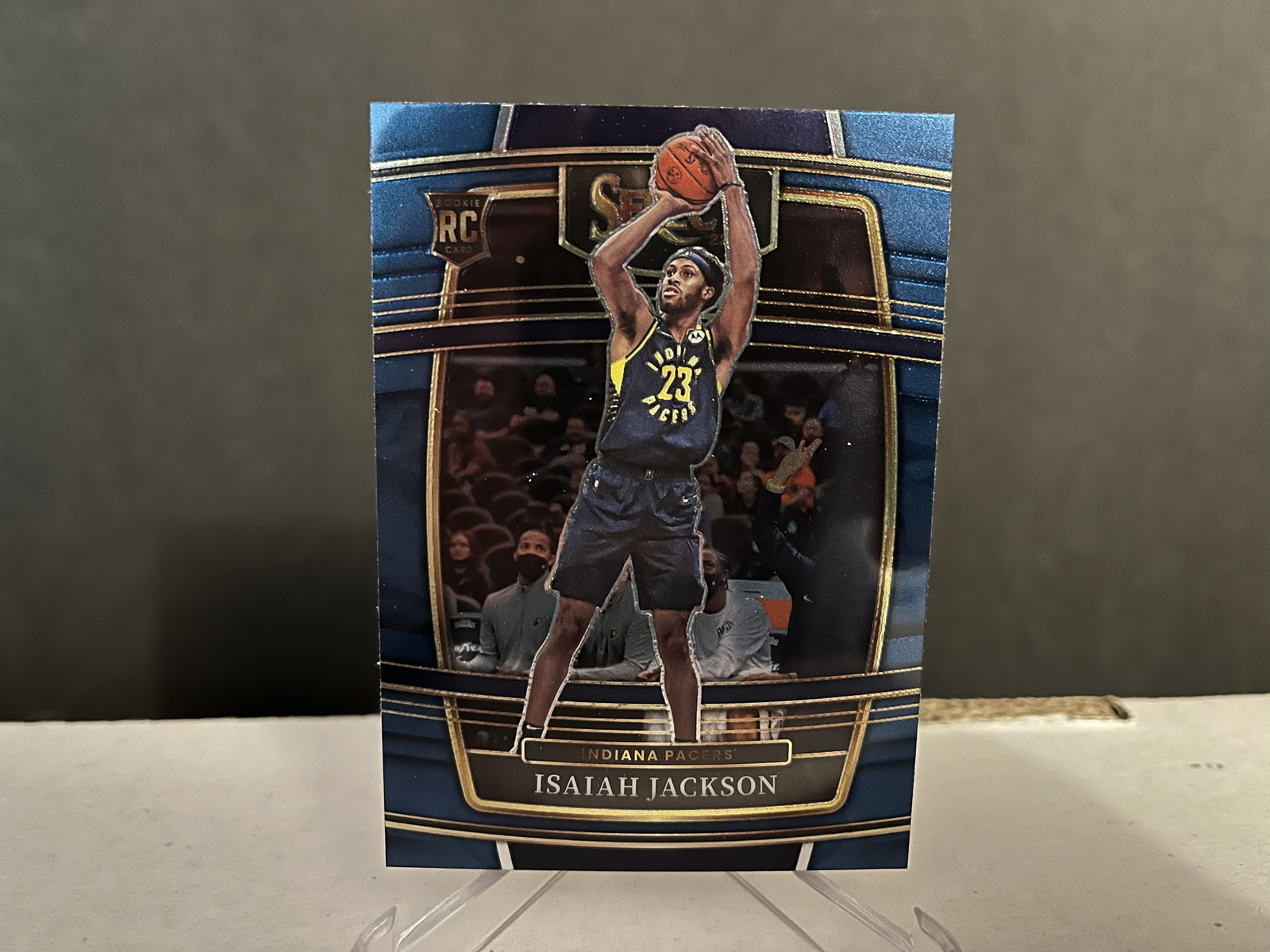 2021-22 NBA Panini Select Basketball Isaiah Jackson #55 Base Rookie Card