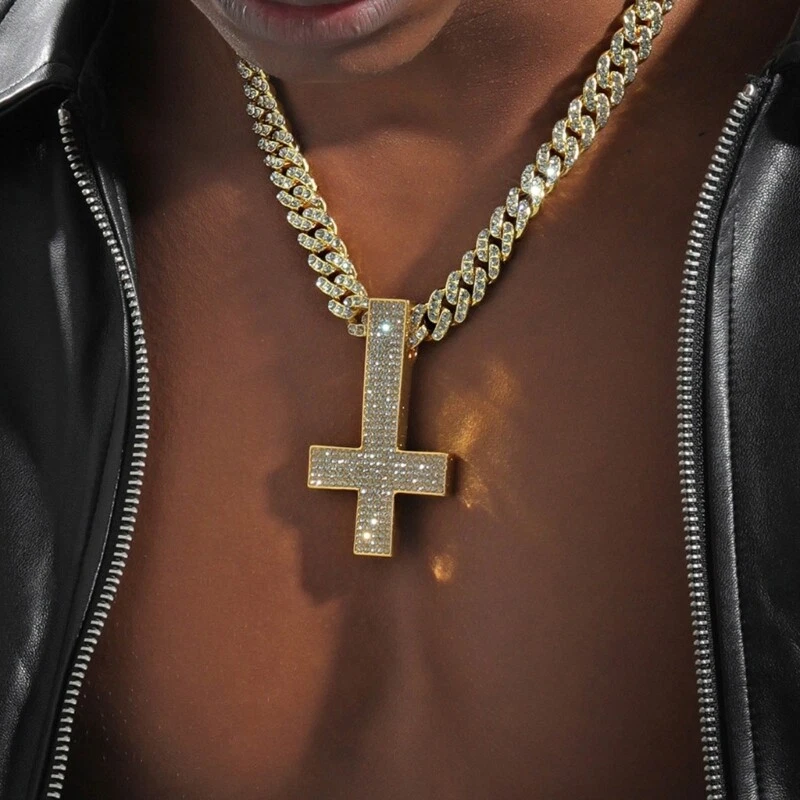 Hip hop necklaces for mens deals