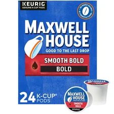 Smooth Bold Roast Coffee K-Cup Pods, 24 Ct Box