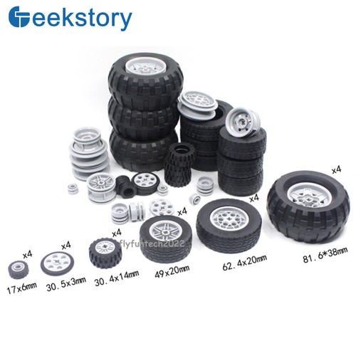 High-Tech Bricks Gear Cross Axle Small Particles Bulk Parts For Assembled Toys - Picture 16 of 35