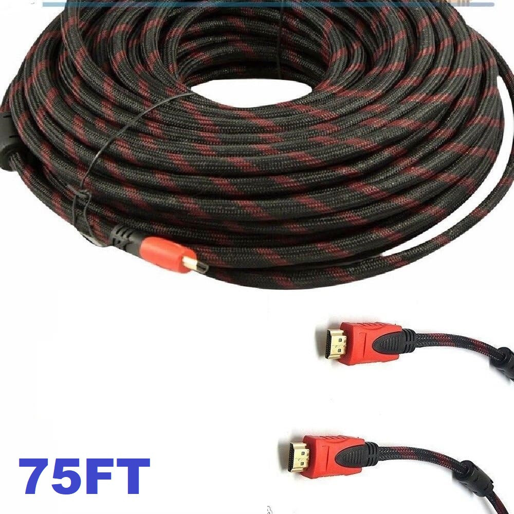 75ft High-Speed HDMI Cable for 4K BluRay PS5 Xbox HDTV Laptop PC-image