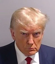 President Donald Trump 2023 Arrest Mug Shot Poster Picture Photo Print 13x19