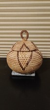 Antique Woven Small Vase