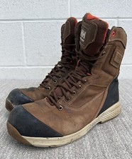 Helly Hansen 8" Men's Work Boots Composite Toe Slip Resistant 10 US Size