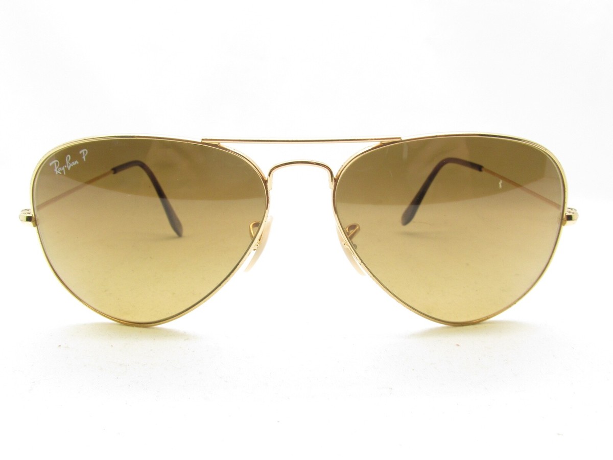 Polarized aviator ray bans! Great condition, light scratches but not noticeable! ASMR show: Ray Ban Aviator Sunglasses Durability Test  main image 3