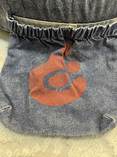 Vtg 1998 My Brest Friend® Original Nursing Pillow w/Blue “Jean” Chambray Cover - Picture 10 of 14