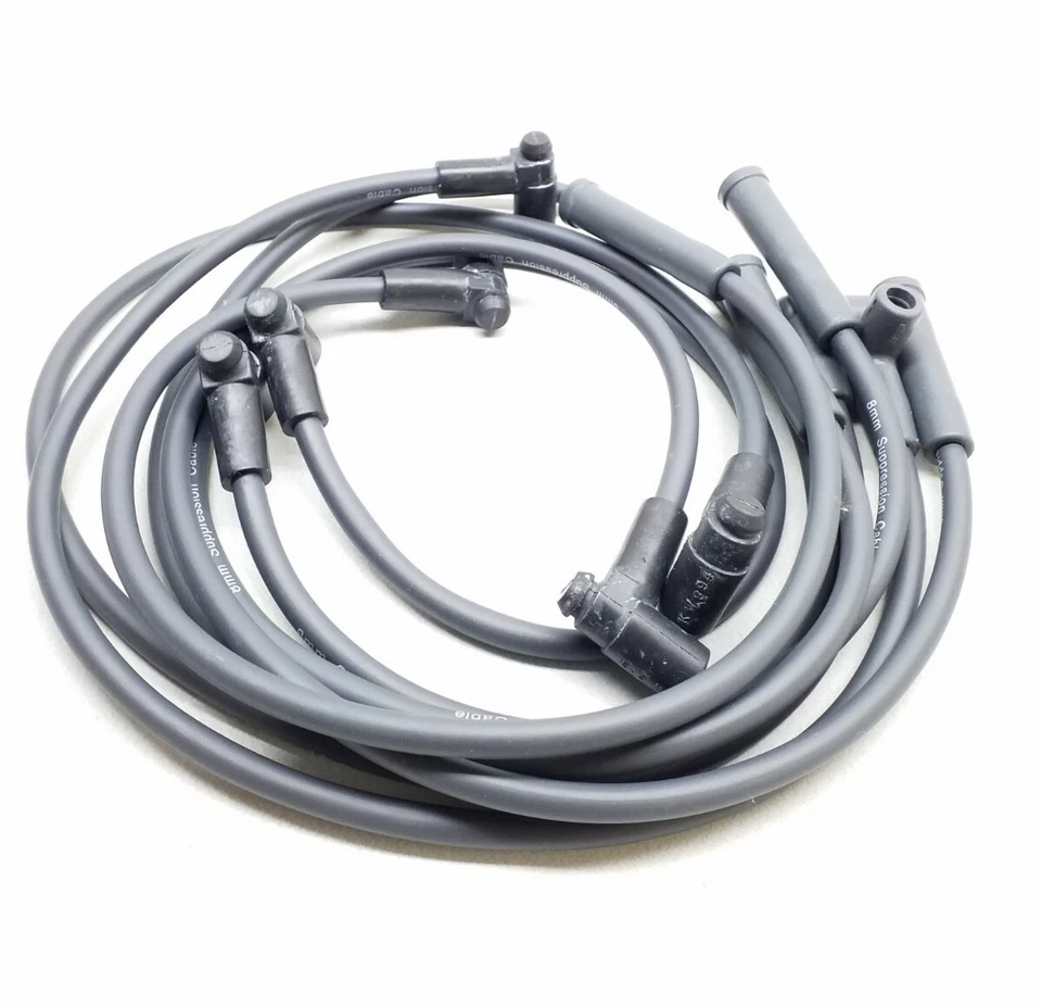 Juego de cables de bujías de encendido CH8623SP BWD de 8 mm gris hecho en EE. UU. Foto 3 de 3