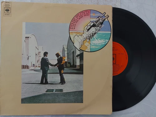 VINYL LP 12" PINK FLOYD -  WISH YOU WERE HERE*MADE IN ISRAEL*