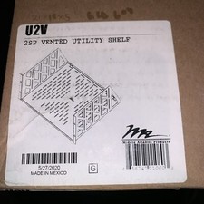 Middle Atlantic U2V Vented 2U Universal 2RU 2-Space Rackshelf / Rack Shelf
