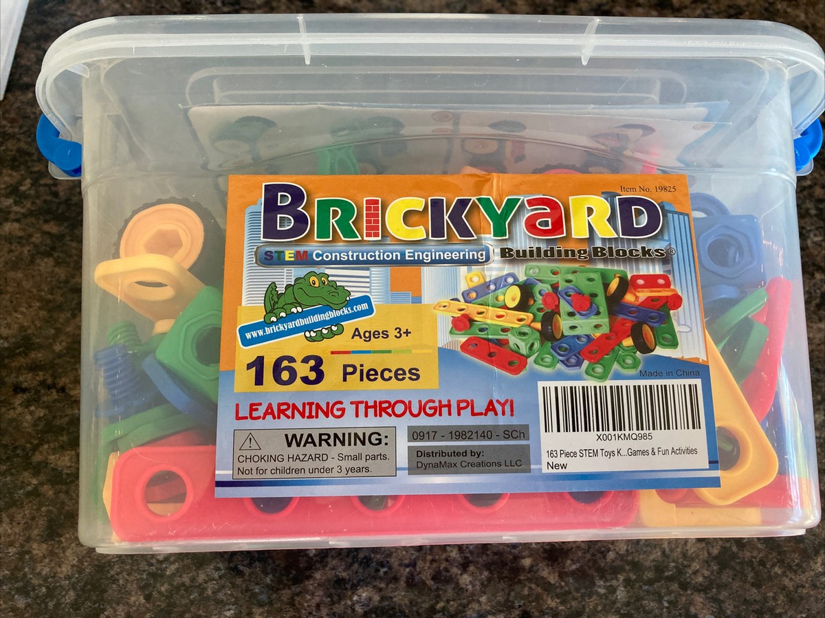 Brickyard Building Blocks Stem Toys Kit Educational Construction 