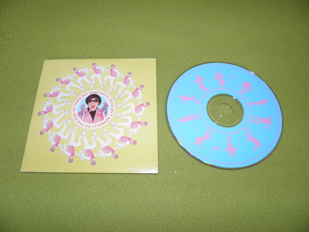 CD Pet Shop Boys I Wouldnt Normally Do This Kind Of Thing / West End Girls (Sasha Remix) TODP2438PROMO EMI プロモ /00110 Pet Shop Boys – I Wouldn't Normally Do This Kind Of Thing