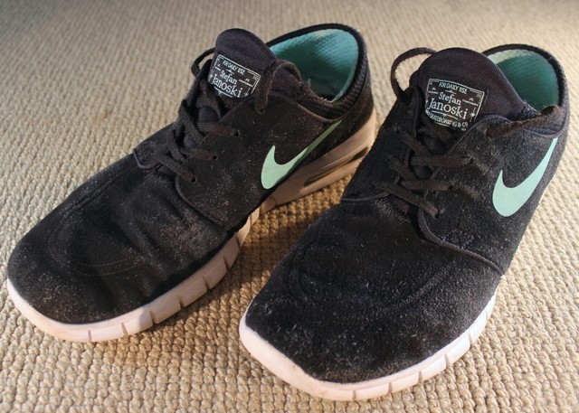 nike sb stefan janoski max mid leather dark obsidian