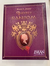 Queen's Ransom Card Game by Kevin L. Jones, Z-Man Games 2010, Complete LN