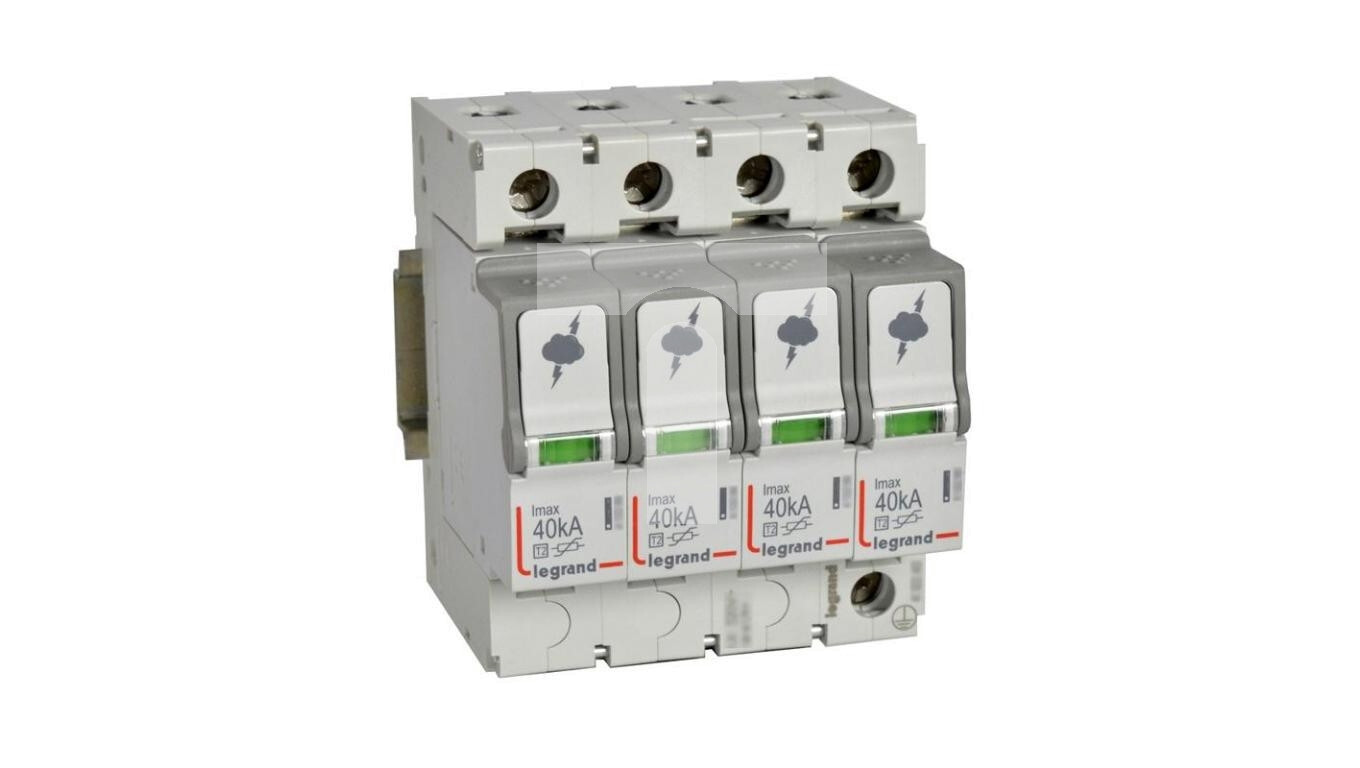 Surge arrester C Type 2 4P 40kA 2.1kV IT-440V ON 300 IT 230/440V~ 412233 /T2UK