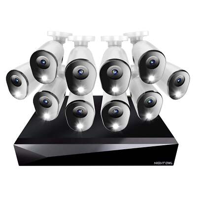 2-Way Audio 20 Channel DVR Security System with 1TB Hard Drive and 10 Wired 1080