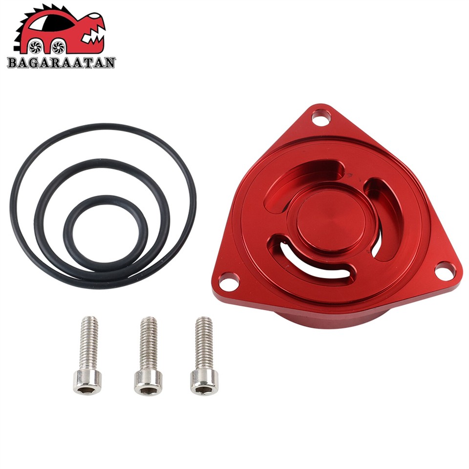 BOV Blow Off Valve SSQV W/ Adapter Red For Honda Civic 1.5L Turbo 10th Gen 2016  I.749468229