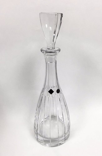 NEW 100% BOHEMIA SKLARNY CRYSTAL CLEAR LIQUOR WINE DECANTER JAR,24%PBO-16" TALL - Picture 6 of 9
