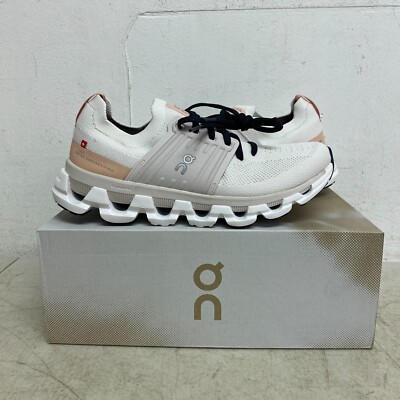 On Cloud Women's Running Shoes Cloudswift 3 Ivory/Rose 3WD10451219 Brand New!