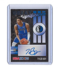 Tyler Bey 2020-2021 Panini NBA Hoops Great Significance AUTOGRAPH AUTO RC GS-TBY