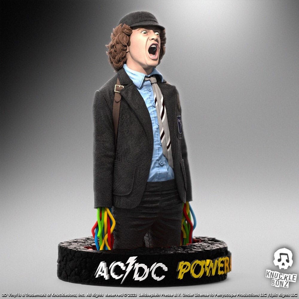 AC/DC STATUE 3D VINYL ANGUS YOUNG POWERAGE 25 cm KNUCKLEBONZ | eBay