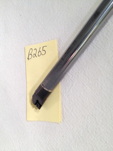 1 NEW 1/2" CARBIDE BORING BAR C08-SCLCR-2 W/ 10 VERSA-T 21. 52 GB INSERTS (B265) - Picture 3 of 9