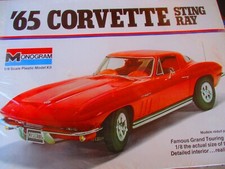 65 Chevy Corvette Sting Ray Monogram 2600 18 1975 Issue 1965