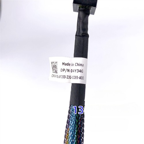 New Dell T640 T440 X18 X16 Array Card Cable PERC11 4Y34G 04Y34G 46cm - Picture 2 of 7