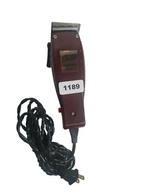 Classic Oster Hair Clipper Model 284-01 Series B Plug In Corded Tested and Work