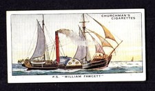 4655/ Churchmann?s - Ex. Series: Maritime - No 44 - P.S. William Fawcett