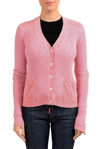 Maison Margiela 4 Women's Pink Cardigan 