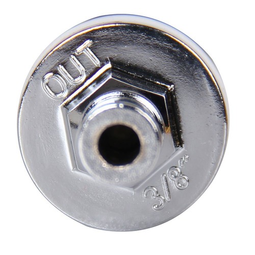 Universal Gas Diesel Fuel Filter ​Clear View Inline 3/8" Chrome Hose Barb ​ - Picture 14 of 14