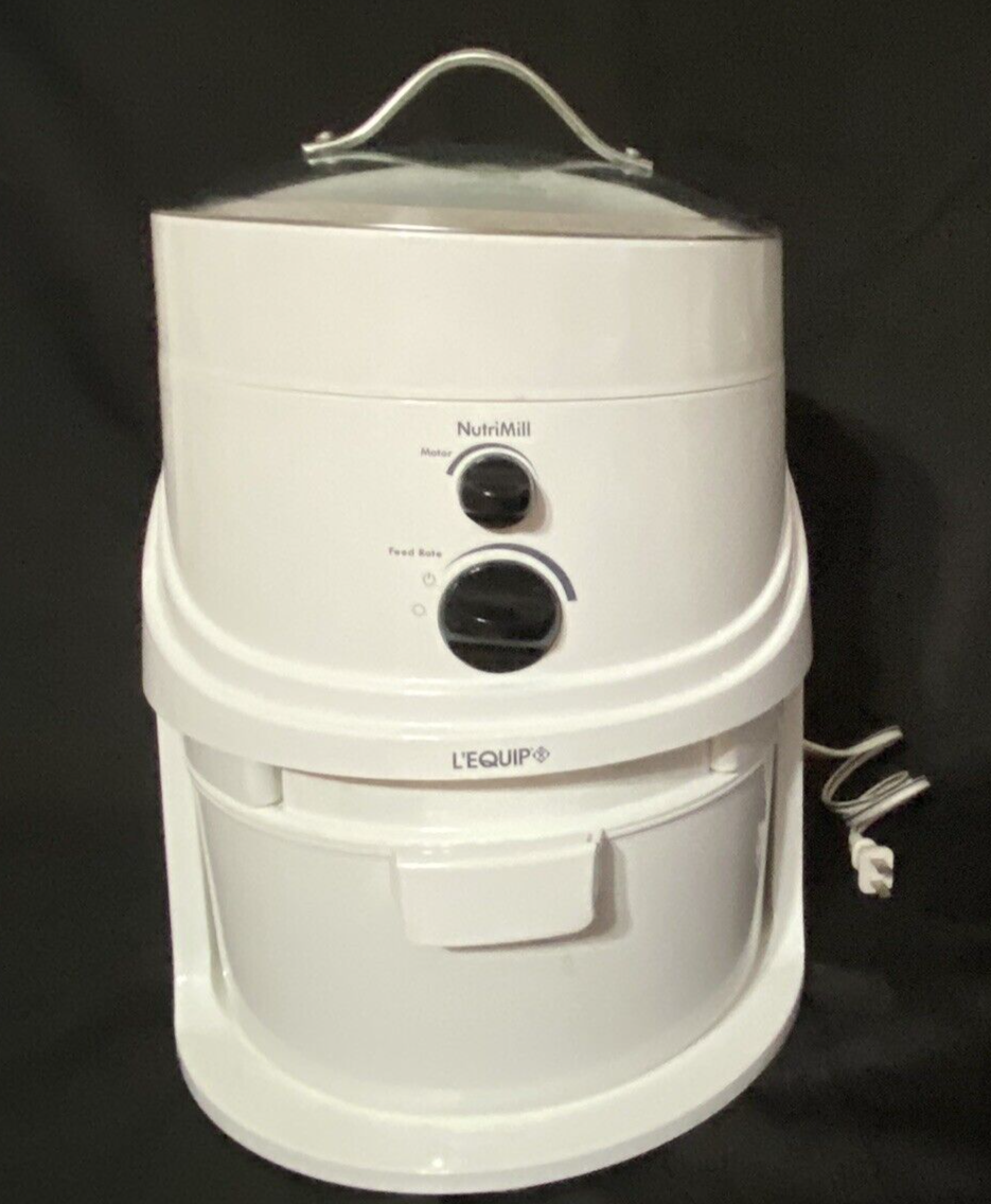 L'Equip Nutrimill Model HS4.3 Electric Grain Mill Flour Grinder eBay
