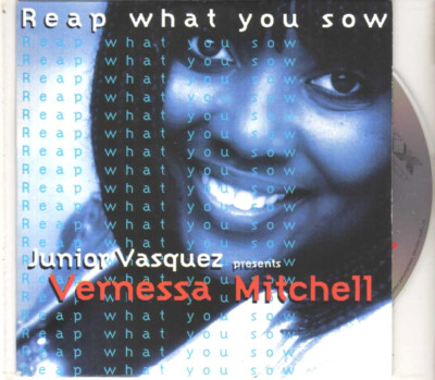 Junior Waschbecken pres. Vernessa Mitchell - Reap What You Sow - CDS - 1995 2TR Karte