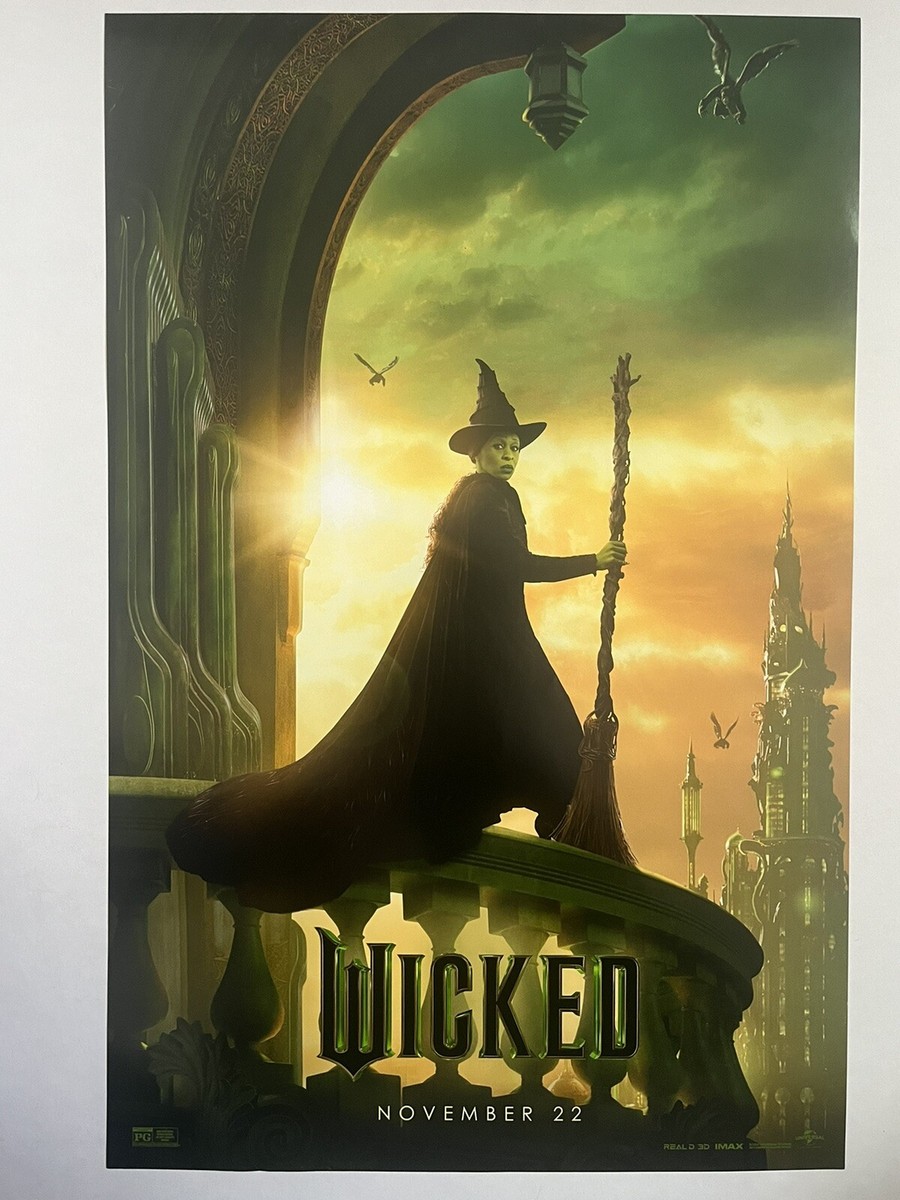 Wicked 2024 Movie Dual Sided Poster 11X17 | eBay