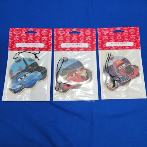 Scentsy Disney Pixar Cars Scent Circle Car Air Freshener Radiator Springs 3 Pack - 第 1/2 張圖片