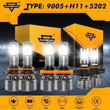 Auxbeam Canbus 28000lm Led Headlight Fog Bulb For Chevy Silverado 1500 2007-2015