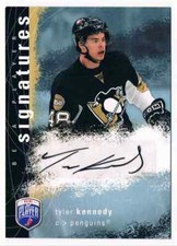 2007-08 BE A PLAYER SIGNATURES TYLER KENNEDY AUTO PITTSBURGH PENGUINS #S-KE