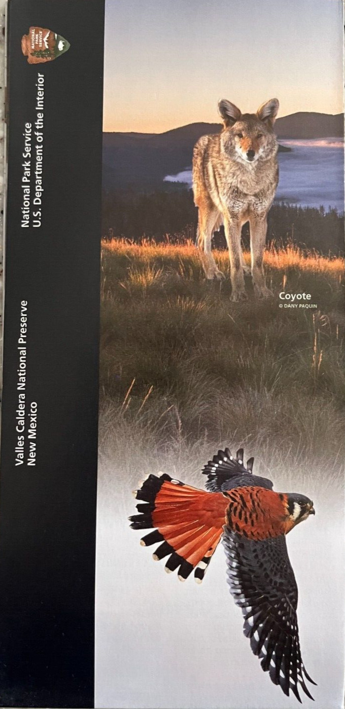 Unigrid 2026 VALLES CALDERA PRESERVE NATIONAL PARK SERVICE UNIGRID BROCHURE/MAP New