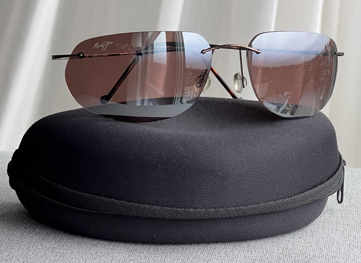 Titanium Panama Jim Sunglasses Maui Jim 886-17 Aeko Online Sale