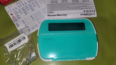 DSC RFK5501 Power Series LCD Picture Icon Keypad with 433 Wireless Receiver NEW!