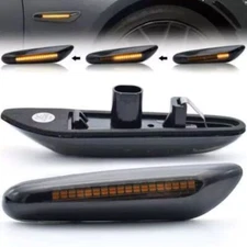 For BMW E60 E82 E83 E90 E92 E46 LED Front Fender Side Marker Turn Signal Light