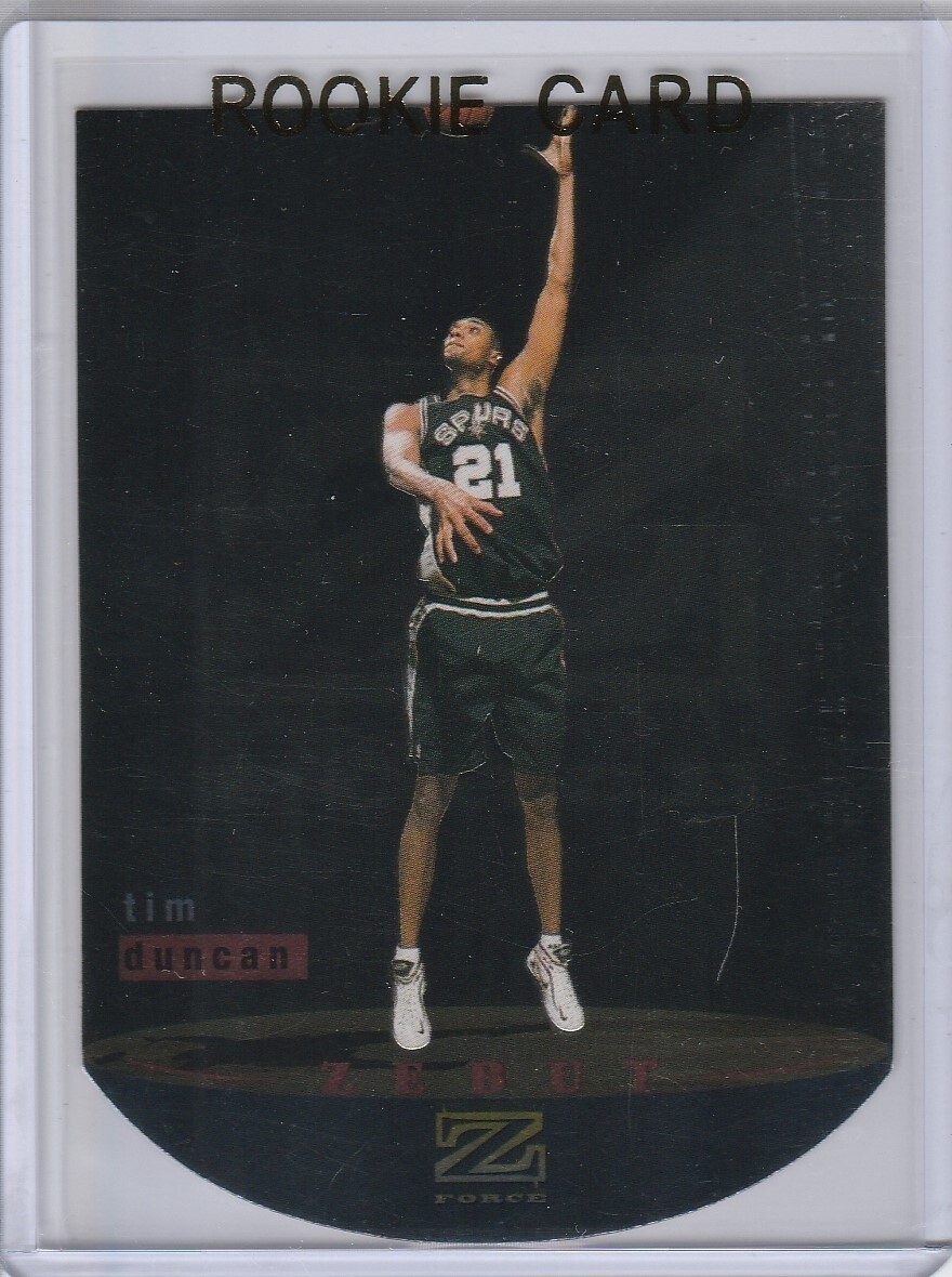 1997-98 Skybox Z-Force - Zebut Tim Duncan #6ZB (RC) for sale