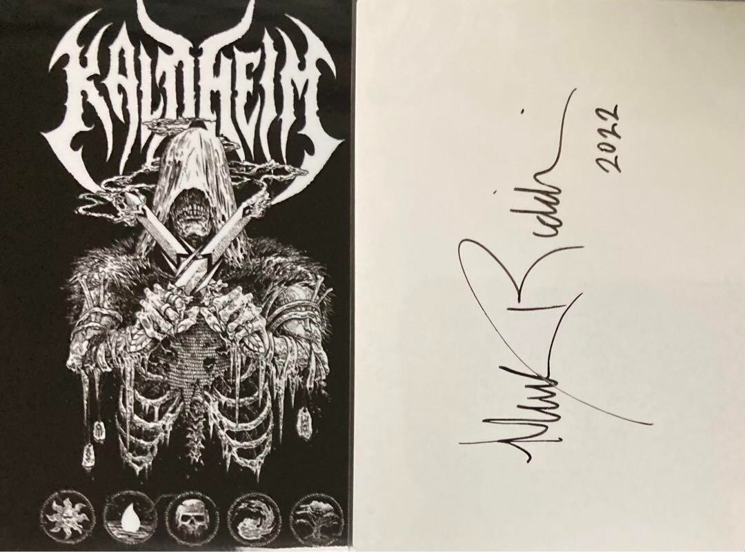【SLD】Mark Riddick 基本土地　アーティストプルーフ MTG Mark Riddick Artist Proof signed Basic Land set of 5 F/S
