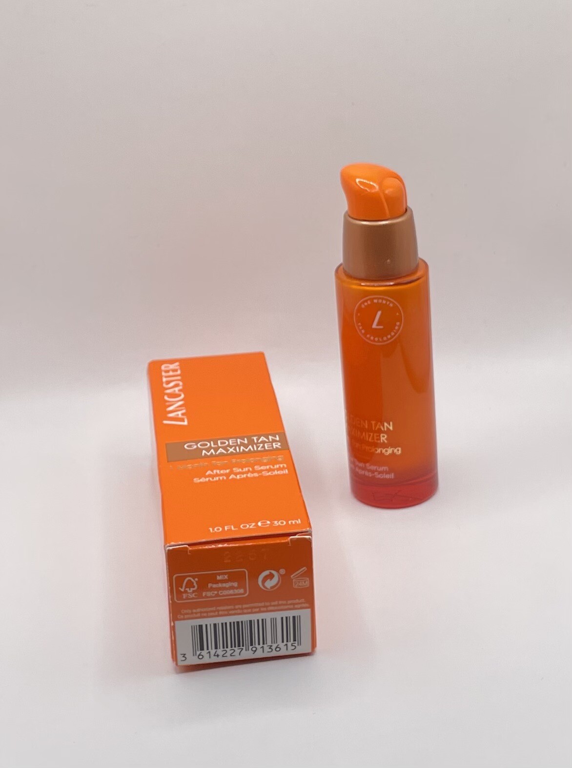 Golden Tan Maximizer Face Serum 30ml by Lancaster - Enhance Your Glow! New 5R